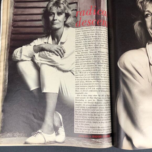 INTERVIEW Magazine Alec Baldwin Julia Child Tommy Tune WARHOL October 1989 - Picture 9 of 12